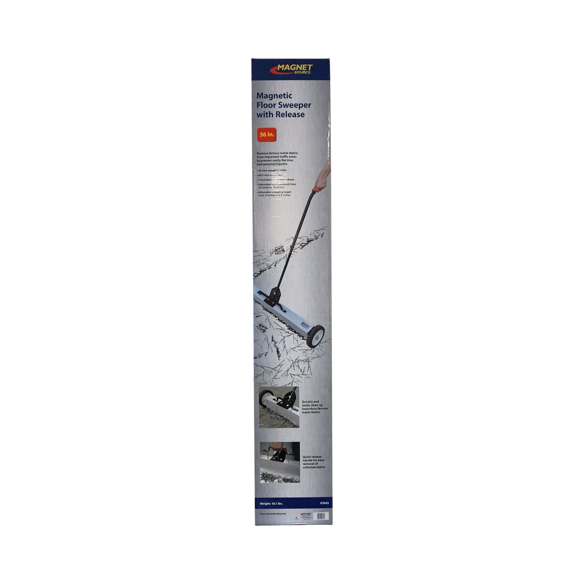 Load image into Gallery viewer, 07643 Magnetic Floor Sweeper with Quick Release - Packaging