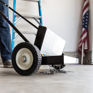 MFSM14RX Magnetic Floor Sweeper with Quick Release - In Use