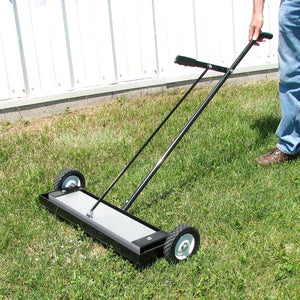 MFSM24RX Magnetic Floor Sweeper with Quick Release - In Use