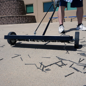 MFSM24RX Magnetic Floor Sweeper with Quick Release - In Use