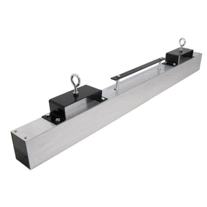 MRHS48RXC Magnetic Floor Sweeper with Quick Release - 45 Degree Angle View