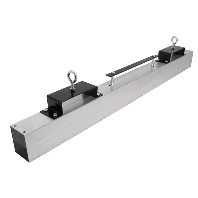 MRHS48RXC Magnetic Floor Sweeper with Quick Release - 45 Degree Angle View