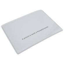 Load image into Gallery viewer, ZGPHP3.5X5MW-CX10 Magnetic Labeling Pocket, Sleeve (10pk) - 45 Degree Angle View