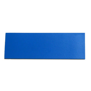 ZGN03040B/WKS50 Magnetic Labeling Strip w/ Blue Vinyl Surface - Top View