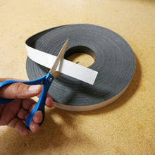 Load image into Gallery viewer, ZGN03040W/WKS50BX Magnetic Labeling Strip w/ White Vinyl Surface - In Use