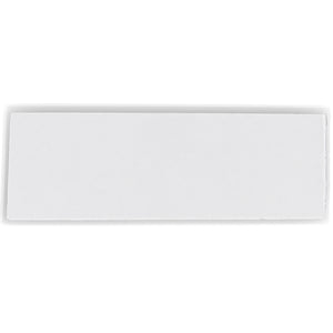 ZGN03040W/WKS50BX Magnetic Labeling Strip w/ White Vinyl Surface - Top View