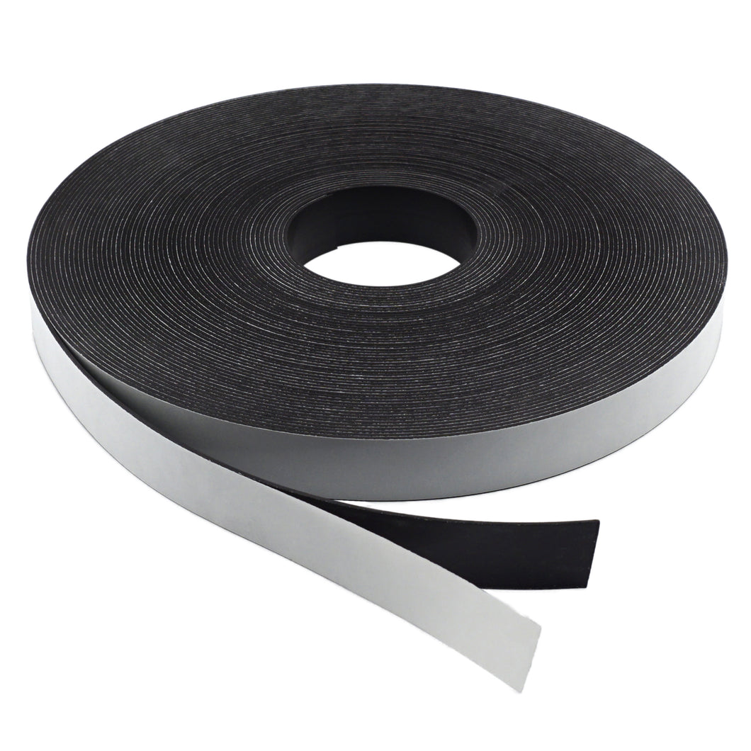 ZG03030A-A-F Magnetic Labeling Strip with Adhesive - 45 Degree Angle View