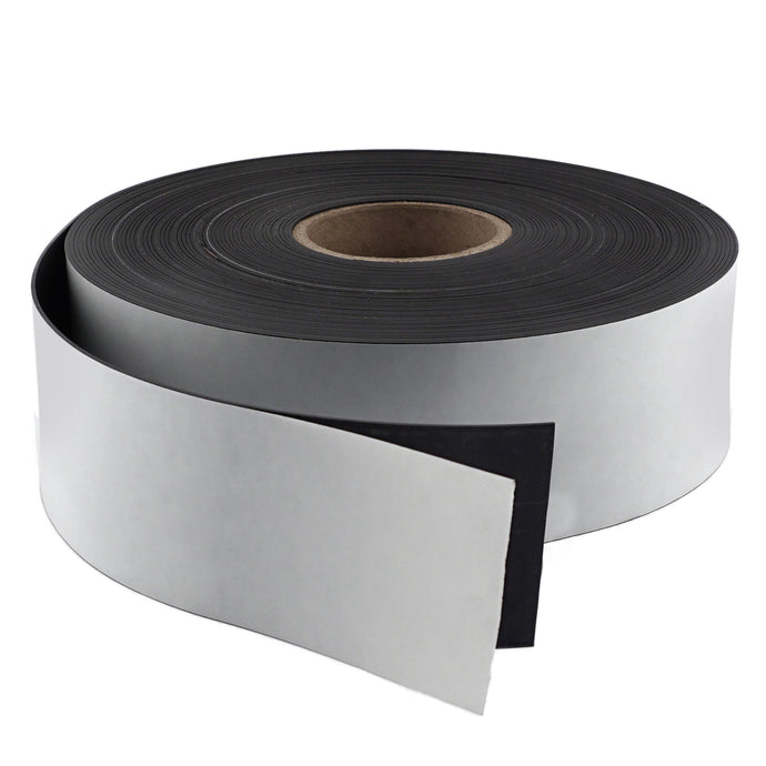 ZG90AC-F Magnetic Labeling Strip with Adhesive - 45 Degree Angle View