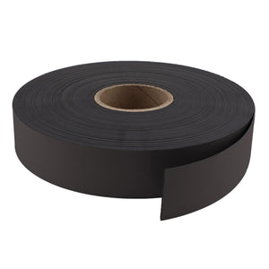 ZGN03080BL/WKS50 Magnetic Labeling Strip with Black Vinyl Surface - 45 Degree Angle View