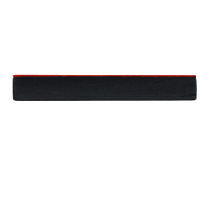 ZGN03090R/WKS50 Magnetic Labeling Strip with Red Vinyl Surface - Side View
