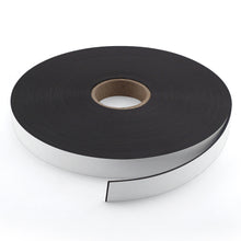 Load image into Gallery viewer, ZG03040W/WKS-F Magnetic Labeling Strip with White Vinyl Surface - 45 Degree Angle View