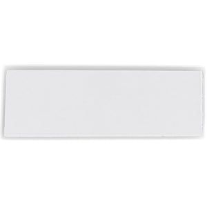 ZG03040W/WKS-F Magnetic Labeling Strip with White Vinyl Surface - Bottom View