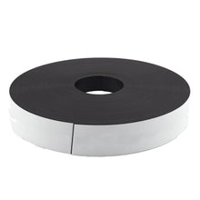 Load image into Gallery viewer, ZG03080W/WKS-F Magnetic Labeling Strip with White Vinyl Surface - Top View