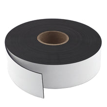 Load image into Gallery viewer, ZG03090W/WKS-F Magnetic Labeling Strip with White Vinyl Surface - 45 Degree Angle View