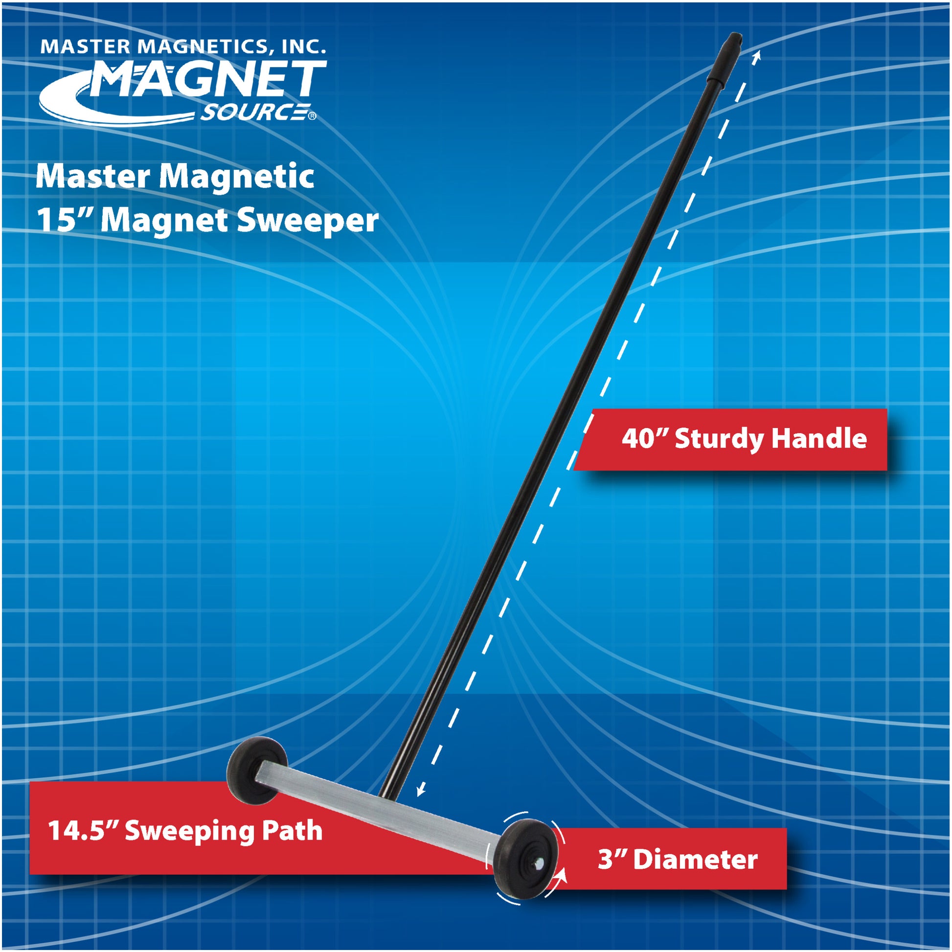Load image into Gallery viewer, 07263 Magnetic Mini Sweeper™ - Right Side View