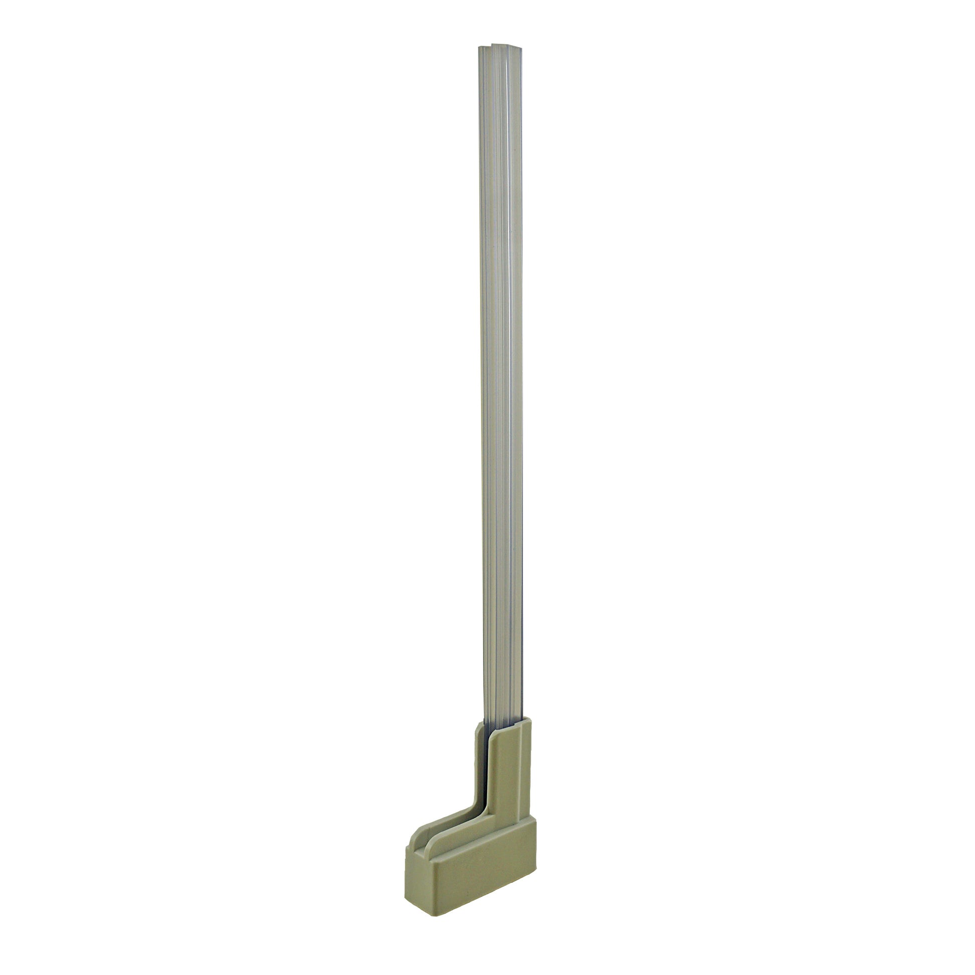 Load image into Gallery viewer, MSHL03X6 Magnetic Sign Holder w/ 12&quot; Plastic Strip (6pk) - 45 Degree Angle