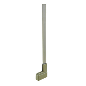 MSHL03X6 Magnetic Sign Holder w/ 12" Plastic Strip (6pk) - 45 Degree Angle