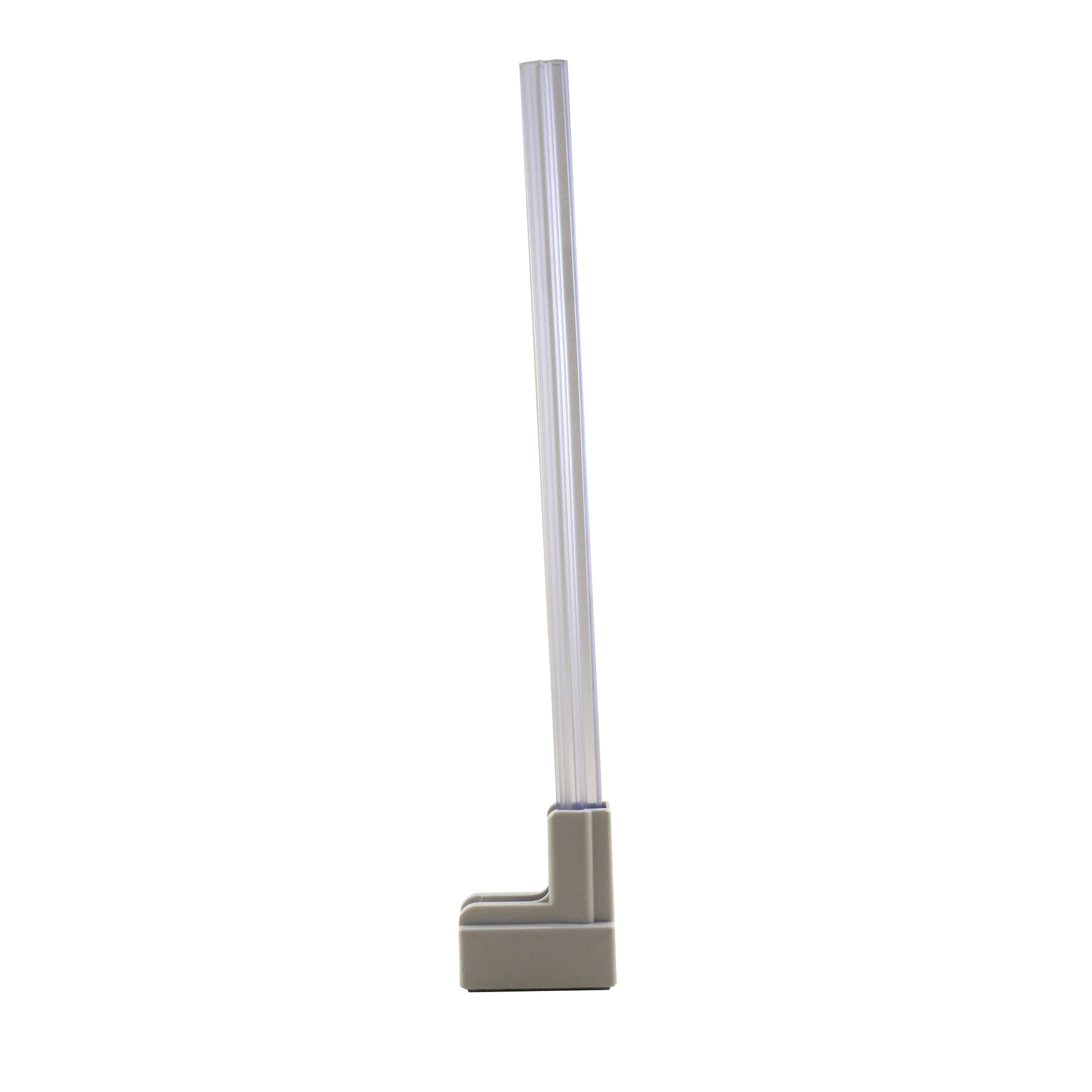 Load image into Gallery viewer, MSHL03X6 Magnetic Sign Holder w/ 12&quot; Plastic Strip (6pk) - Side View