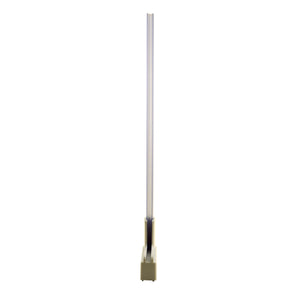 MSHL03X6 Magnetic Sign Holder w/ 12" Plastic Strip (6pk) - Front View