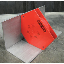 Load image into Gallery viewer, WMH50 Magnetic Welding Angle Protractor - In Use