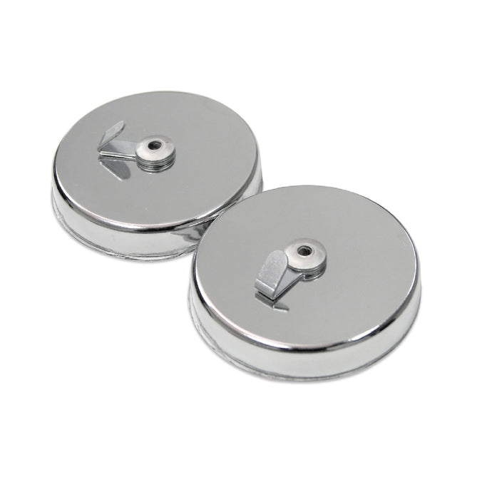 07254 Magnetic Window Decor Hooks (2pk) - 45 Degree Angle View