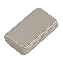 Load image into Gallery viewer, NBGO002503N Neodymium Block Magnet with groove - Front View