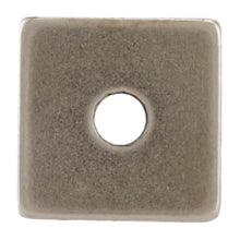 Load image into Gallery viewer, NB007502NS02 Neodymium Block Magnet with hole - Top View