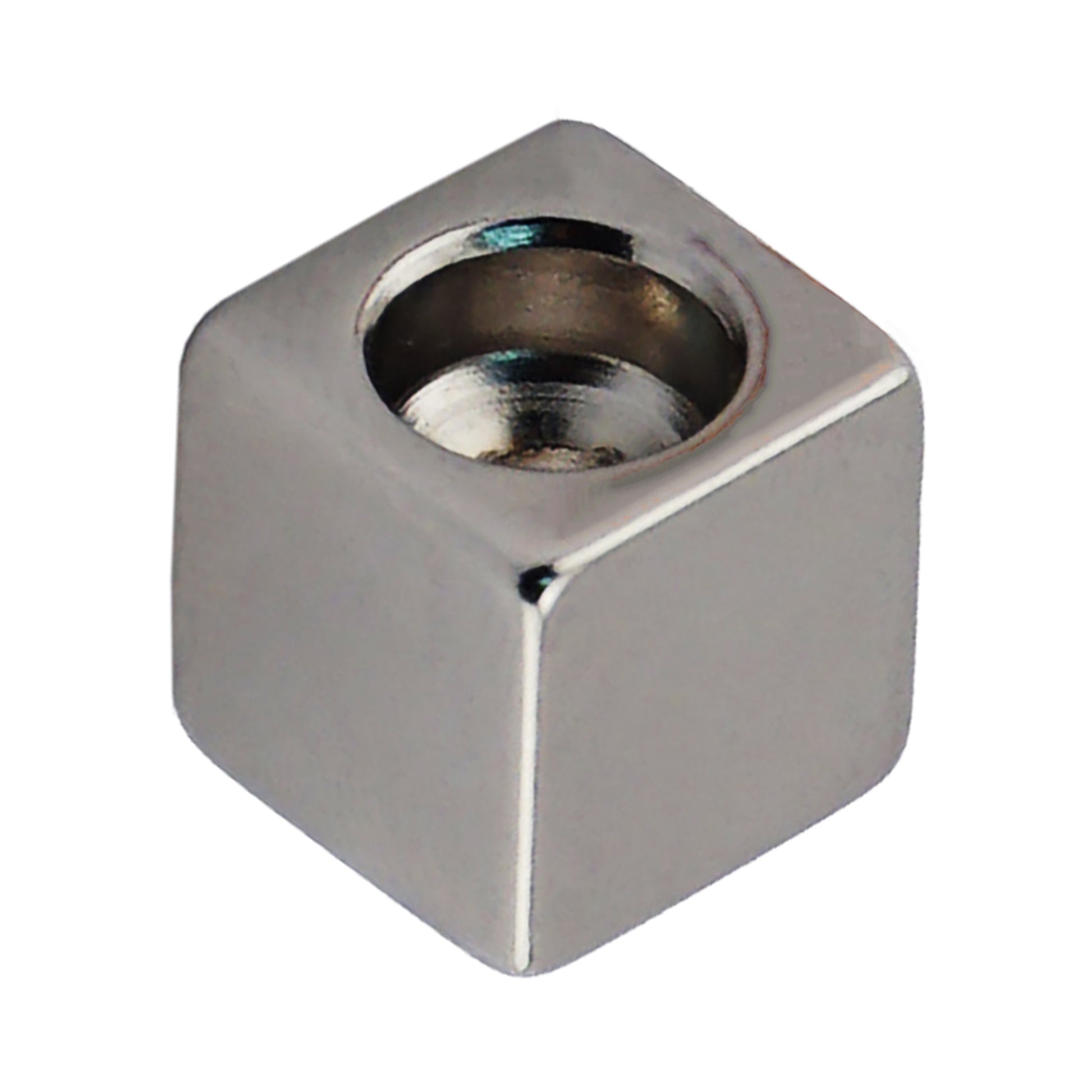 Load image into Gallery viewer, NB005051NCTB Neodymium Counterbore Block Magnet - Front View