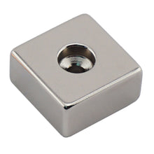 Load image into Gallery viewer, NB005052NCTB Neodymium Counterbore Block Magnet - Front View