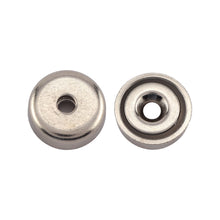 Load image into Gallery viewer, NAC007500NBX Neodymium Countersunk Round Base Assembly - Bottom View