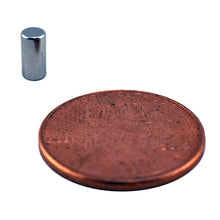 Load image into Gallery viewer, ND001224N Neodymium Disc Magnet - Compared to Penny for Size Reference