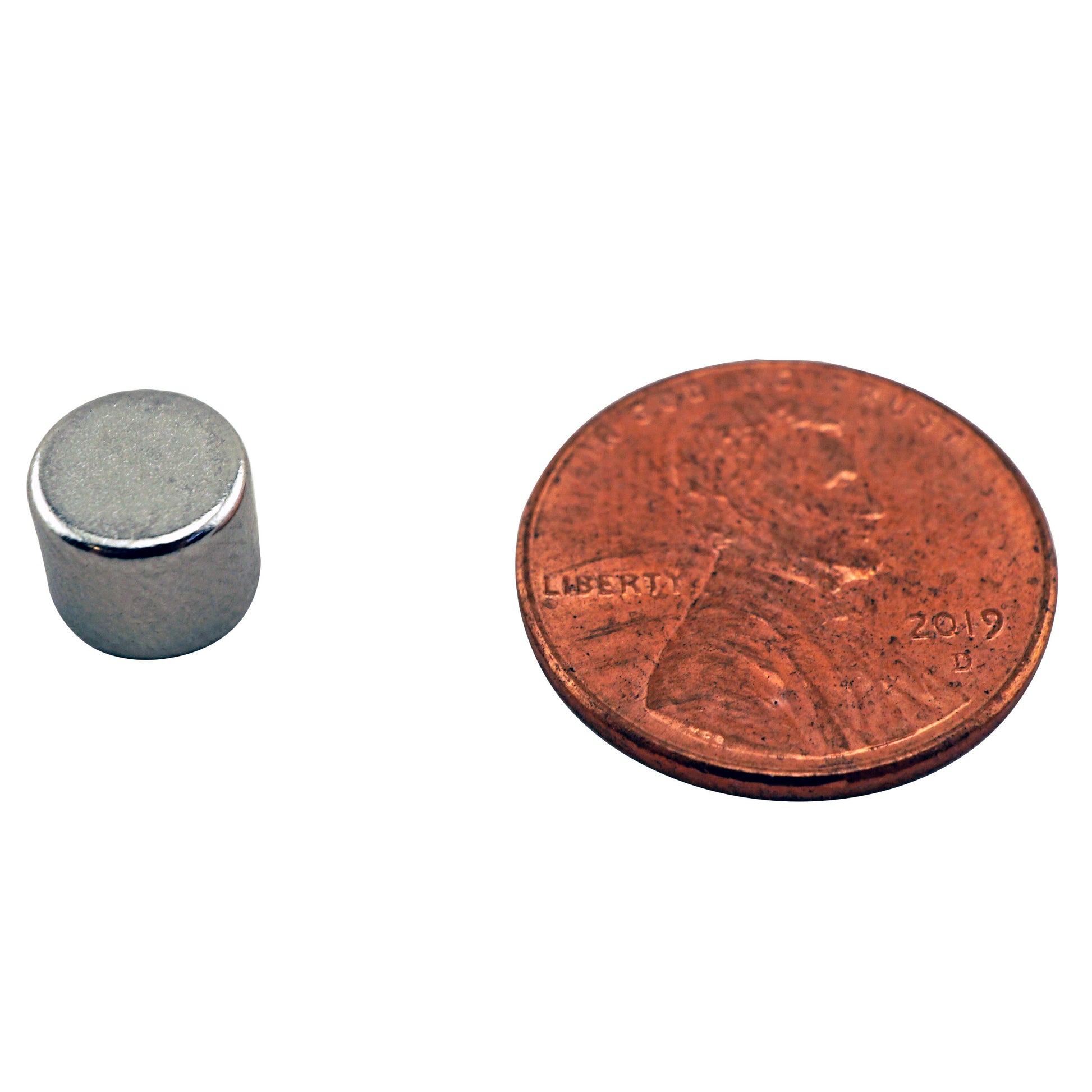 Load image into Gallery viewer, ND002901NSH Neodymium Disc Magnet - 45 Degree Angle View