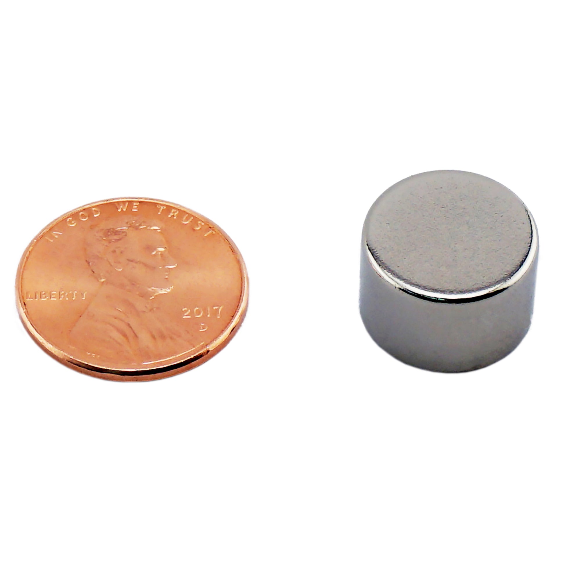 Load image into Gallery viewer, ND005600N Neodymium Disc Magnet - Compared to Penny for Size Reference