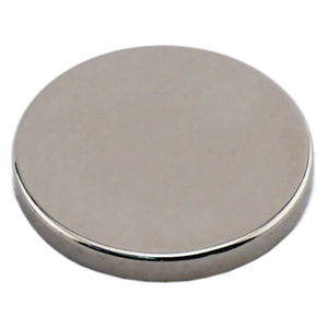 ND010003N Neodymium Disc Magnet - Front View