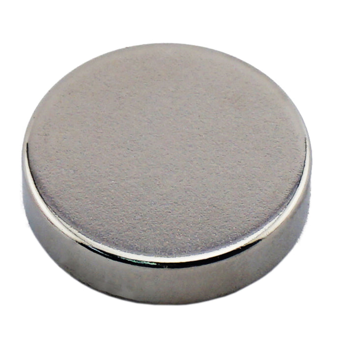 ND010014N Neodymium Disc Magnet - Front View