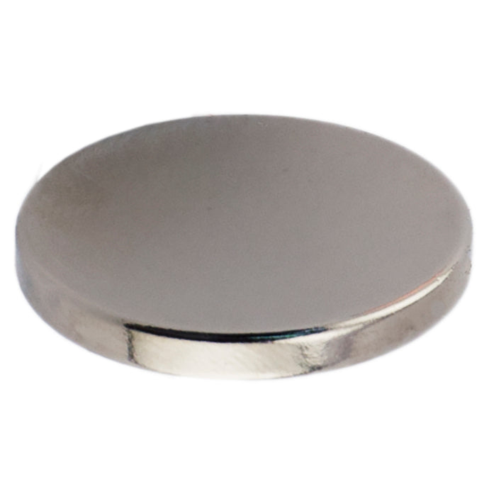 ND010019N Neodymium Disc Magnet - Front View