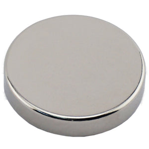 ND012507N Neodymium Disc Magnet - Front View