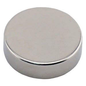 ND012508N Neodymium Disc Magnet - Front View