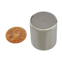 Load image into Gallery viewer, ND048N-35 Neodymium Disc Magnet - Compared to Penny for Size Reference