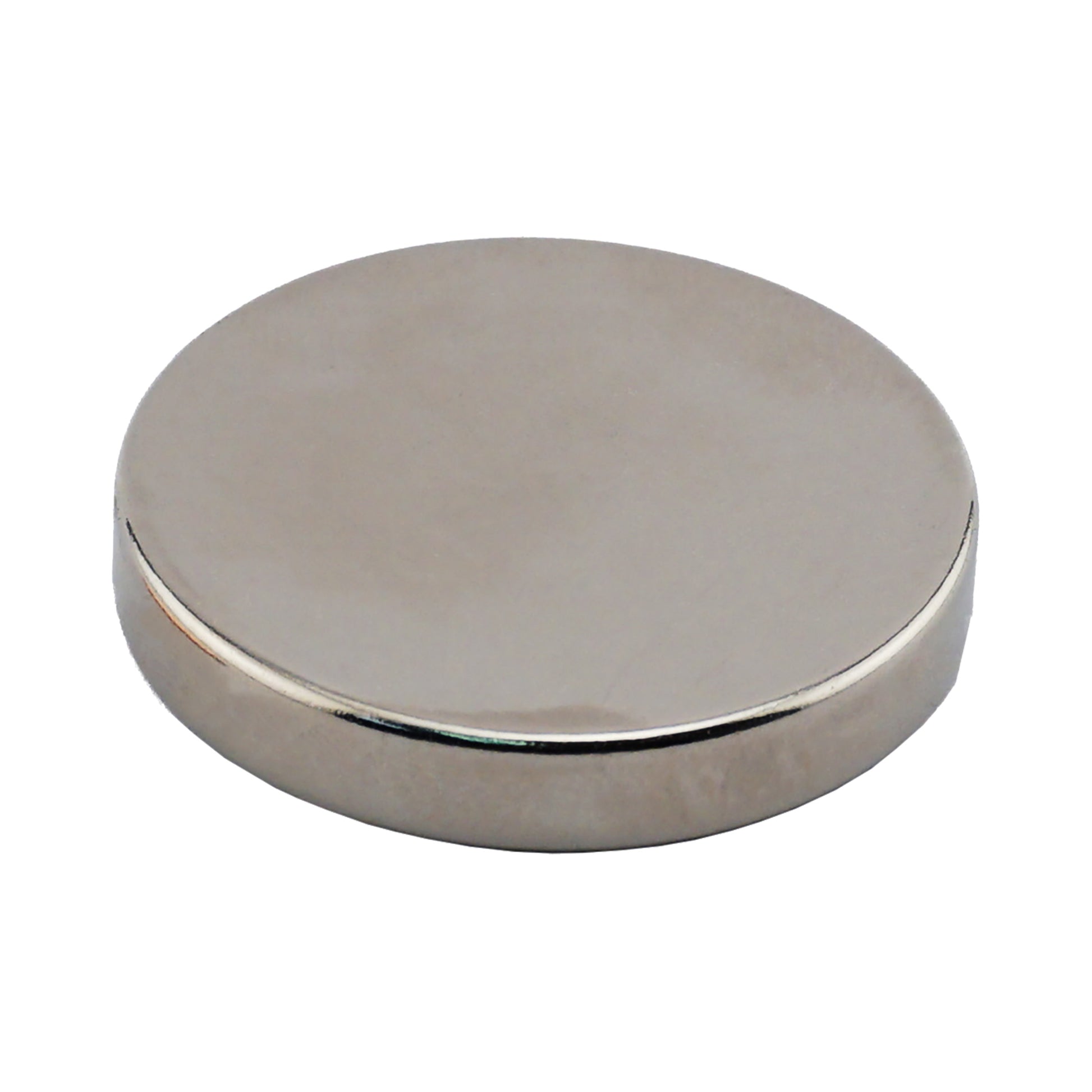 Load image into Gallery viewer, ND45-1.5X25N Neodymium Disc Magnet - 45 Degree Angle View