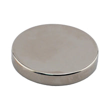 Load image into Gallery viewer, ND45-1.5X25N Neodymium Disc Magnet - 45 Degree Angle View