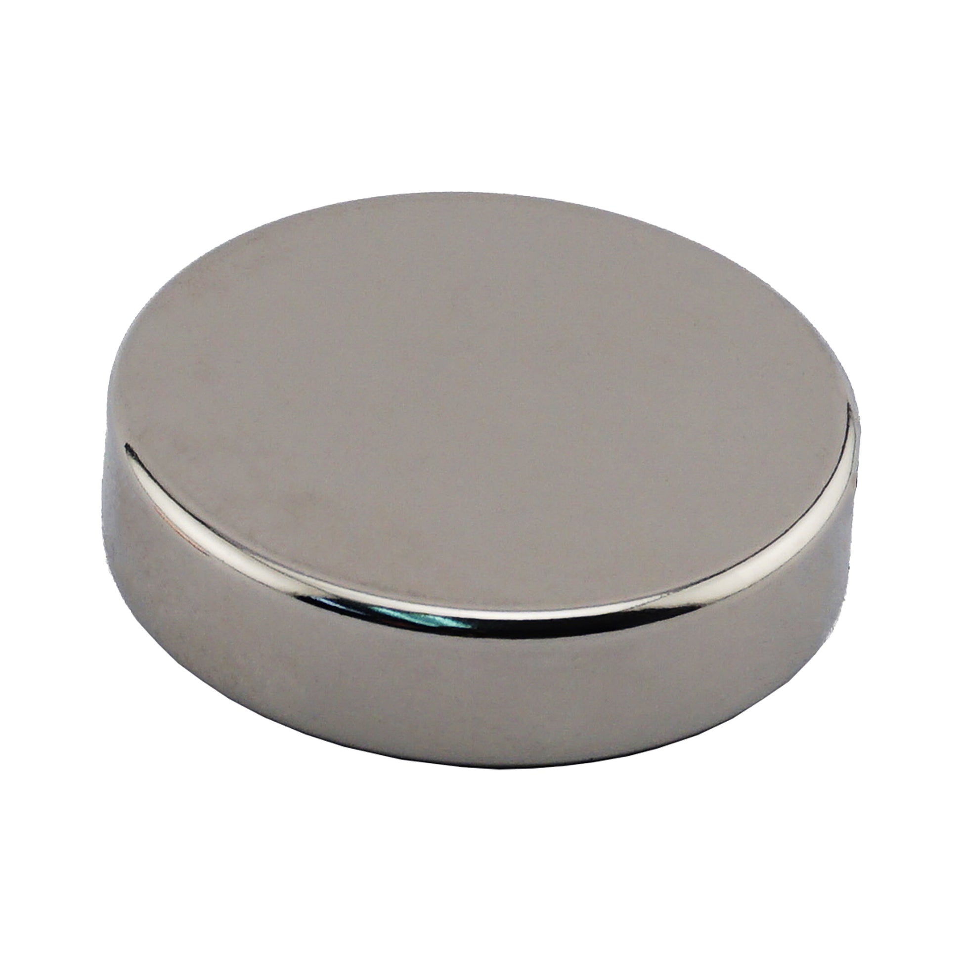 Load image into Gallery viewer, ND45-1.5X37N Neodymium Disc Magnet - 45 Degree Angle View