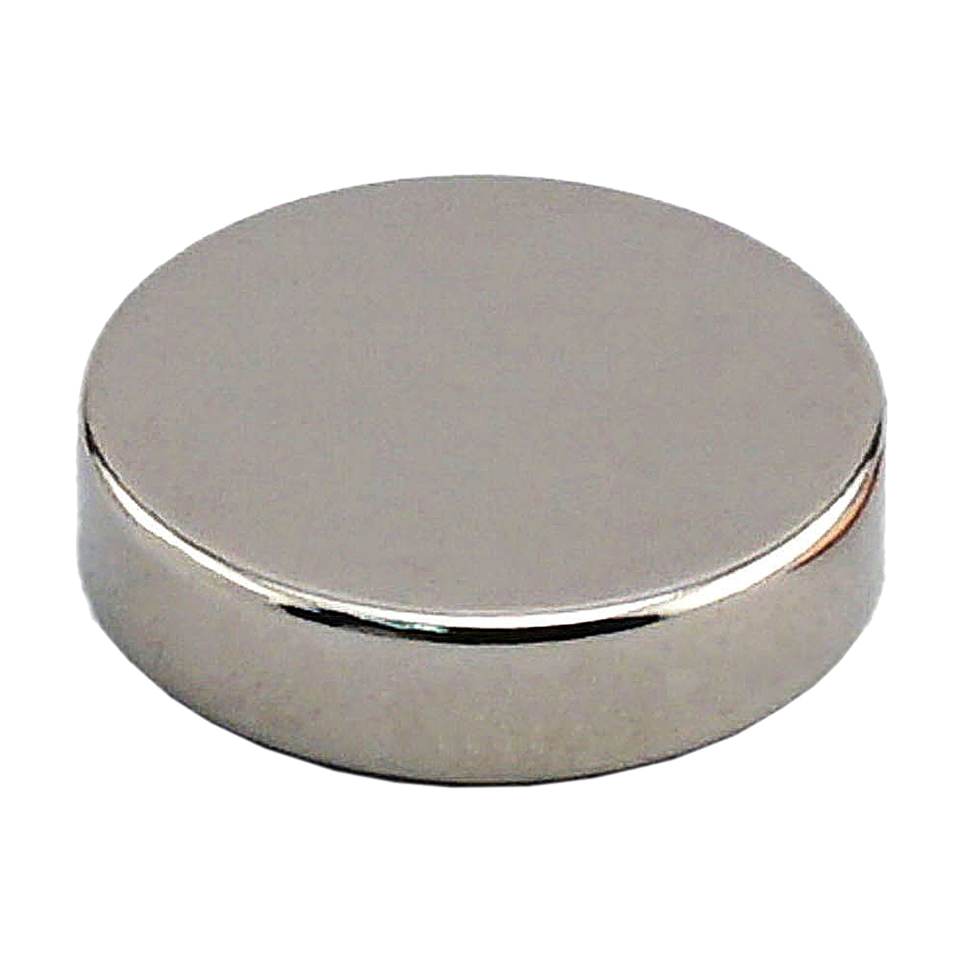 Load image into Gallery viewer, ND45-1X25N Neodymium Disc Magnet - 45 Degree Angle View