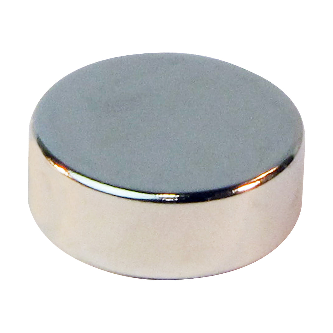 ND45-1X37N Neodymium Disc Magnet - 45 Degree Angle View