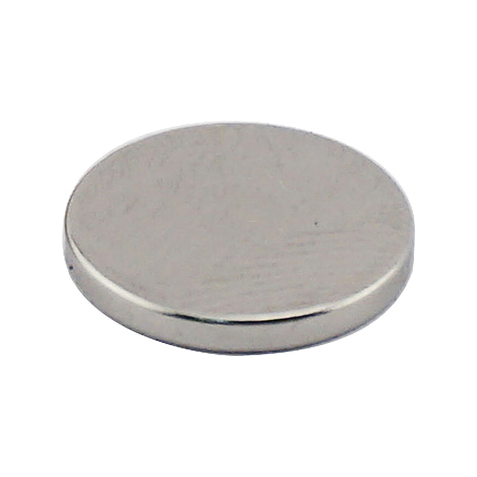 ND45-5006N Neodymium Disc Magnet - 45 Degree Angle View