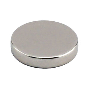ND45-6212N Neodymium Disc Magnet - 45 Degree Angle View