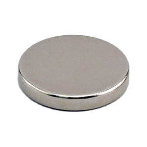 ND45-7011N Neodymium Disc Magnet - 45 Degree Angle View