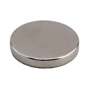 ND45-7512N Neodymium Disc Magnet - 45 Degree Angle View