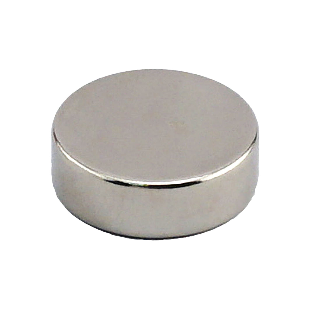 ND45-7525N Neodymium Disc Magnet - 45 Degree Angle View