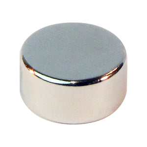 ND45-7537N Neodymium Disc Magnet - 45 Degree Angle View